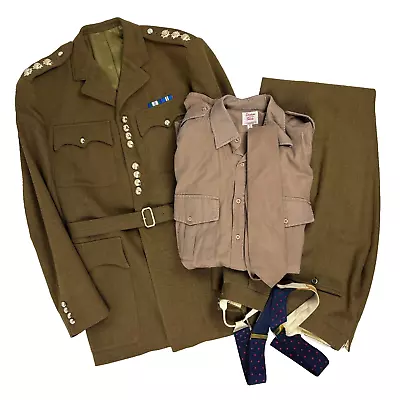 Buy Irish Guards Captains Rank No2 British Army Dress Jacket Trousers Shirt & Tie • 150£