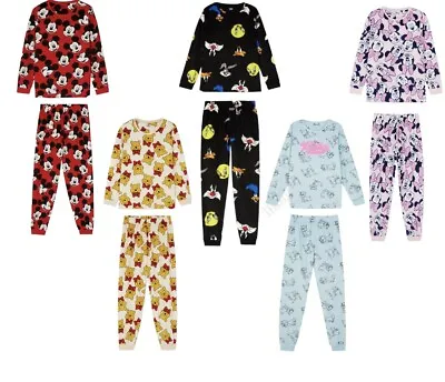 Buy Ladies Fleece Super Soft Pyjamas Women Warm Winter Nightwear Christmas Primark • 23.49£