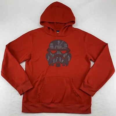 Buy Star Wars Stormtrooper Pullover Hoodie Boys Size XXL (18) Youth Sweatshirt Red • 7.78£