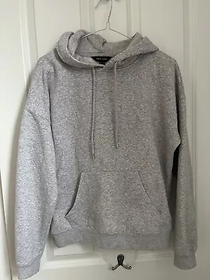 Buy New Look Soft Grey Hoodie With Front Pockets Size 6 V Good Condition • 0.99£