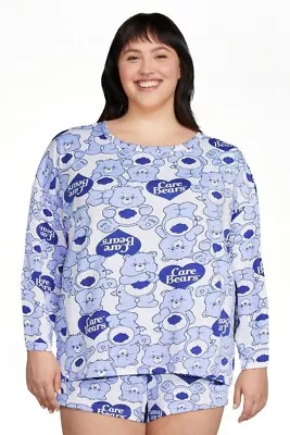 Buy Care Bears Grumpy Bear Pajamas Set Size Large Will Fit Plus Size • 23.70£