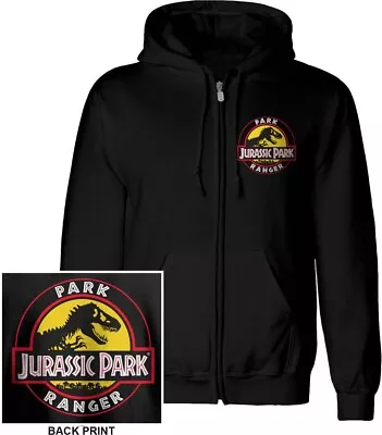 Buy Jurassic Park - Park Ranger (Zip-Up) Hoodie Black • 53.64£