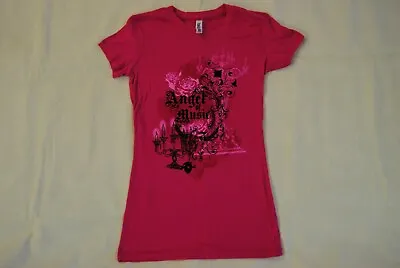 Buy The Phantom Of The Opera Angel Of Music Ladies Skinny T Shirt New Official  • 7.99£