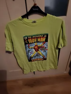 Buy Marvel Iron Man T-shirt Green M/L • 6£