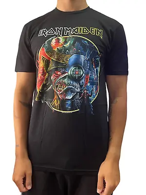 Buy Iron Maiden The Future Past Tour '23 Circle Art Official Unisex T Shirt Various • 15.99£