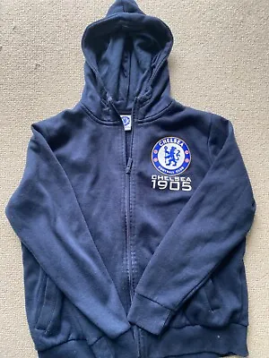 Buy Boys Chelsea Football Hoodie- Age 12/13 • 2.50£