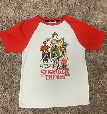 Buy Stranger Things Graphic T-Shirt Boys Size Large • 12.67£