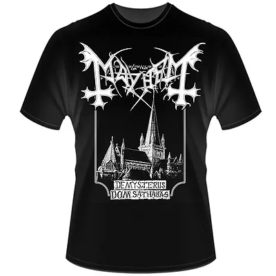 Buy Mayhem - T-Shirt, De Mysteriis Dom Sathanas ,Euronymous, Ulver,Archgoat • 13.84£