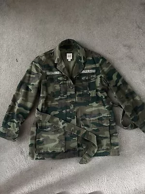 Buy Gap Camouflage Jacket Medium Petite • 6£