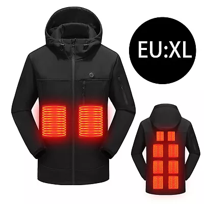 Buy USB Electric Heated Jacket Warm Coat Heating Hoodie Padded Coats Washable A W7N7 • 28.34£