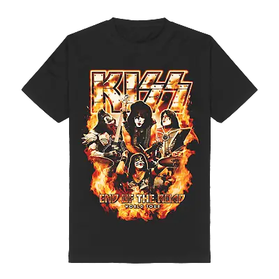 Buy Kiss End Of The Road World Tour 2023 Fire Official Merch T-shirt M/L/XL/2XL • 28.51£