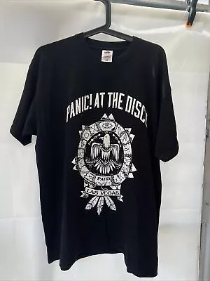 Buy Panic! At The Disco Las Vegas Band Tee Tshirt Size XL • 17.99£