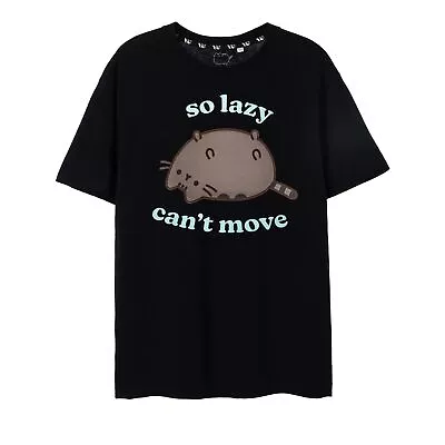 Buy Pusheen Womens/Ladies So Lazy Can�'t Move T-Shirt NS7831 • 21.05£