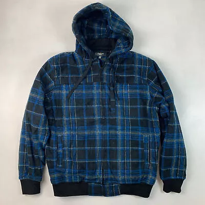 Buy Mountain Ridge Lumberjack Flannel Sherpa Jacket, Medium, Hood • 27.70£
