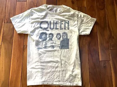 Buy Queen T Shirt Official Merch Cream Band Shirt Size Unisex Size Medium-EUC! • 11.34£