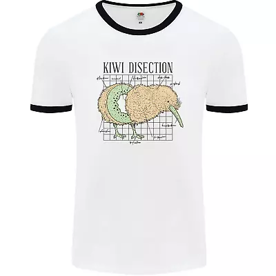 Buy Funny Kiwi Fruit Bird Dissection Mens Ringer T-Shirt • 8.99£