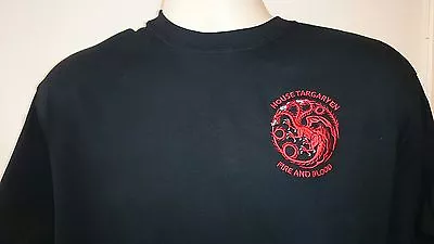 Buy Game Of Thrones House Targaryen T-shirt • 11.45£