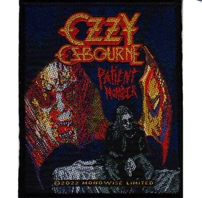 Buy Ozzy Osbourne Patient Number 9 Patch Official Metal Rock Band Merch • 5.67£