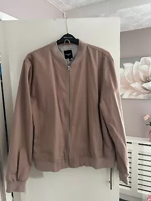 Buy New Look Mens Pink Bomber Jacket Size XXL • 6.99£