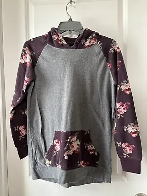Buy Journeys Floral Hooded Sweatshirt Sz S • 17.05£