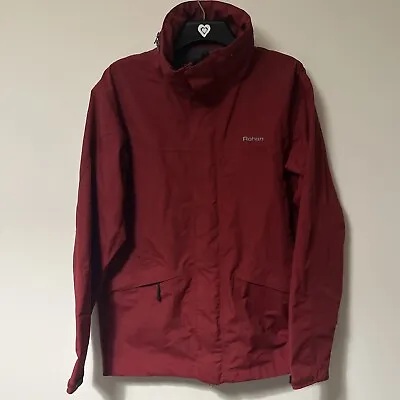 Buy Rohan Mountain Pass Jacket Mens Small Red Full Zip Water Repellent Outdoors • 22.49£