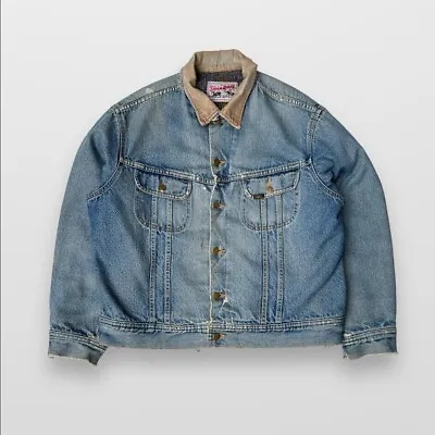 Buy Vintage 1960’s Lee Storm Rider Jean Jacket In Blue Mens Size Large  • 150£