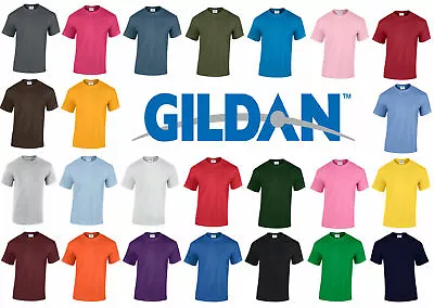 Buy Gildan Heavy Cotton Youth T-Shirt 5000B - Kids Short Sleeve Crew Neck Plain Tee • 7.99£