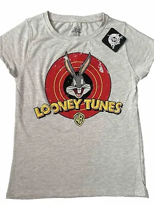 Buy Primark Looney Tunes Bugs Bunny WOmen's T-shirt UK 8 BNWT • 6.99£