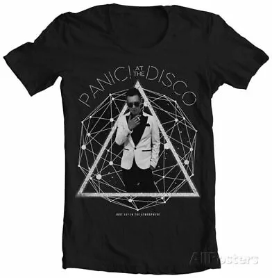 Buy Official Panic At The Disco Photo Galaxy Mens Black T Shirt Classic Tee • 16.95£