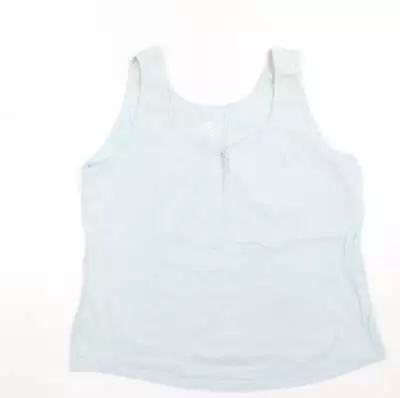 Buy BHS Womens Blue Cotton Top Pyjama Top Size 22 • 6.25£