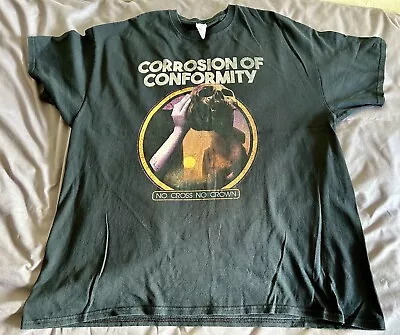Buy Corrosion Of Conformity No Cross No Crown 2018 Tour T Shirt 2XL Good Condition  • 19.99£
