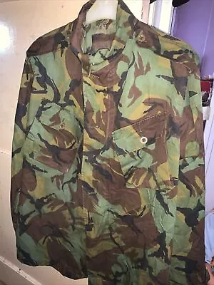 Buy Fathers Day Gift Combat Jacket Army Lightweight Woodland Camoflage 40”-42” Chest • 5£
