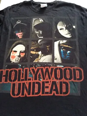 Buy HOLLYWOOD UNDEAD T Shirt Size Large  • 10.42£
