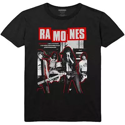 Buy The Ramones  Official  Unisex T- Shirt -     Barcelona   - Black  Cotton • 16.99£