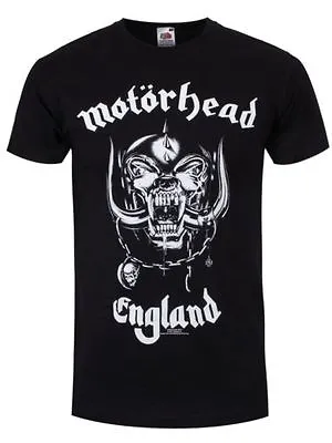 Buy Motorhead - England - Men's Official Black T-Shirt • 16.95£
