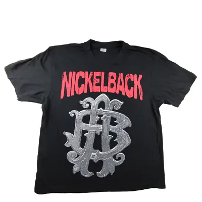 Buy Nickelback Dark Horse Tour Summer 2009 Size L Black Mens Short Sleeve Graphic • 21.99£