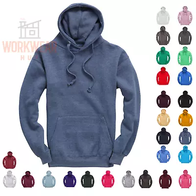 Buy Plain Hoodies, Soft Fabric With Pouch Pockets With A Concealed IPod Pocket • 19.99£