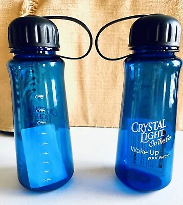 Buy CRYSTAL LIGHT On The Go “Wake Up Your Water!” Advertising Merch Water Bottles • 14.24£