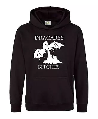 Buy Dracarys House Of The Dragon Game Of Thrones Inspired Kids/adults HOOD HOODIE • 7.99£