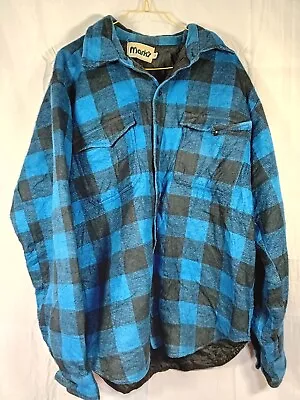 Buy Mens Collared Thermal Fleece Lined Shirt Lumberjack Work Jacket Check Large  • 10£