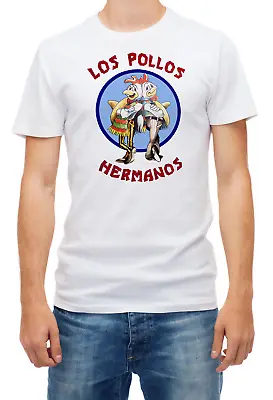 Buy Los Pollos Hermanos Short Sleeve Men T Shirt K654 • 9.69£