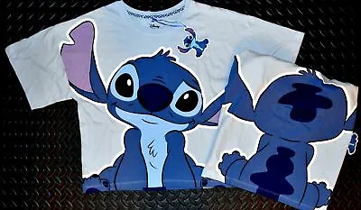 Buy Stitch T Shirt Disney Primark Cropped Tee Lilo Ladies Womens UK Sizes 6 To 14 • 19.95£