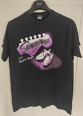 Buy Showaddywaddy In Concert Let's Rock N Roll T Shirt Men's Size Medium Gildan • 19.99£