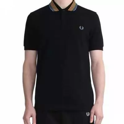 Buy FP New Men's Short Sleeved Lapel Casual Business Round Neck Short Sleeve T-Shirt • 24.60£