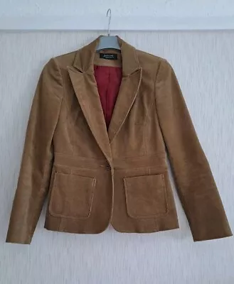 Buy Ladies Principles Lovely Tan Corduroy Jacket Beautiful Lining Size UK 8 Petite✨️ • 14.25£