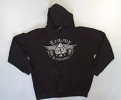 Buy Motorhead England Lemmy Kilmister Official Zip Up Hoodie Hooded Top 3XL • 45.99£