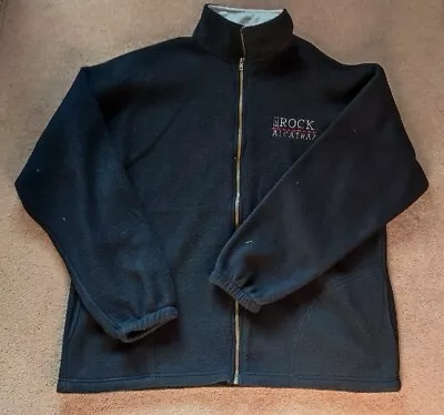 Buy The Rock Alcatraz San Francisco Fleece Jacket Size  X Large Black  • 15£