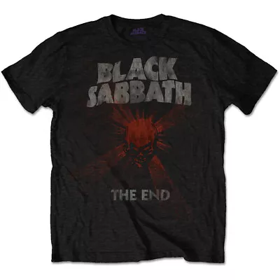 Buy Black Sabbath T-Shirt The End Skull Shine Ozzy Osbourne Official New • 14.95£