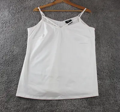 Buy CCX City Chic Singlet/Top T Shirt XS RoundNeck Sleeveless Womens Adult Stretch • 9.39£