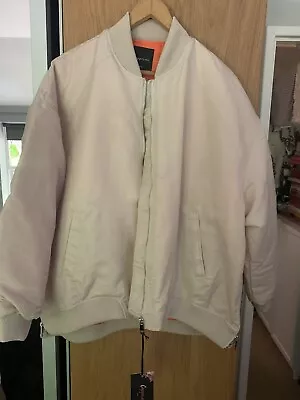 Buy Ladies Oversized Bomber Jacket Size M/L • 22£